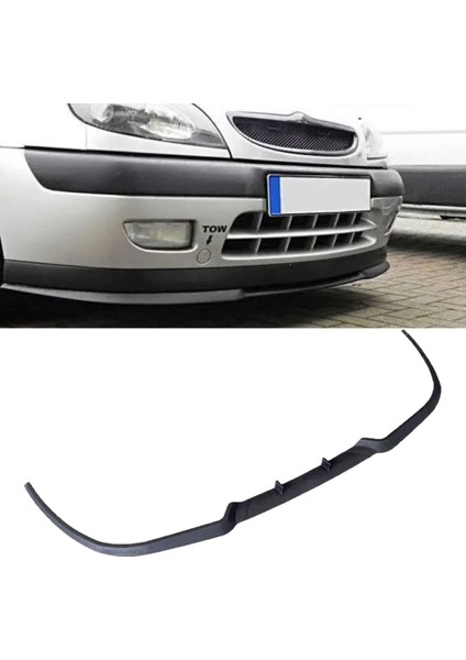 Cıtroen Saxo Uyumlu Evrensel Universal 3 Parça Cupra Kupra Ön Ek Tampon Dili Lip Esnek Karlık