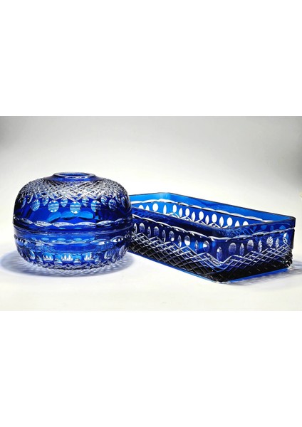 Kristal Dekor 2'li Baton Kase Peçetelik modelleri