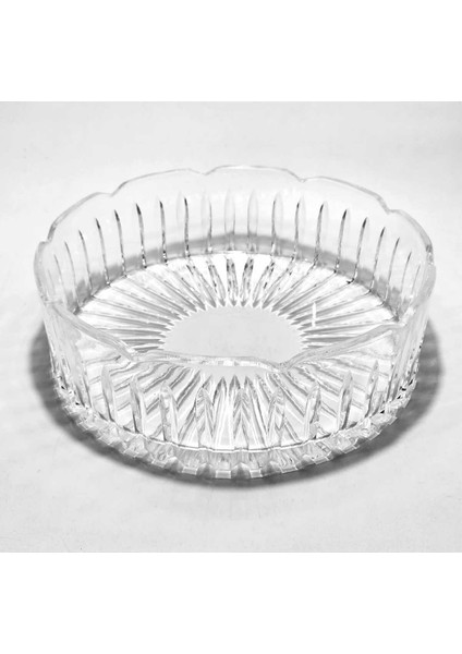 Kristal Dekor Dantel Kenar El Işçiliği Cam Sofra Sunum Kasesi modelleri