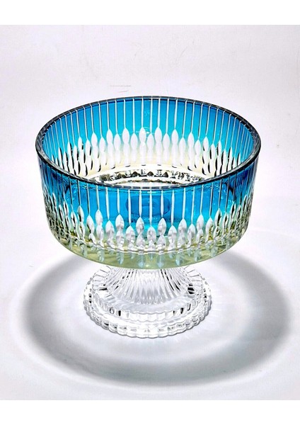 Kristal Kesme Damla Dekor El Işçiliği Cam Kase fiyatları