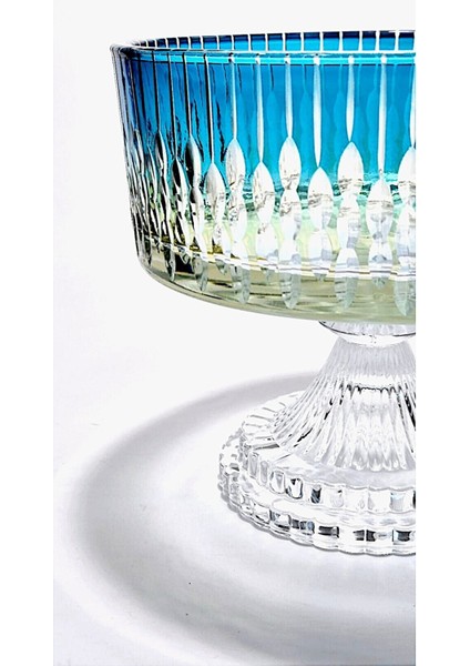 Kristal Kesme Damla Dekor El Işçiliği Cam Kase fırsatları