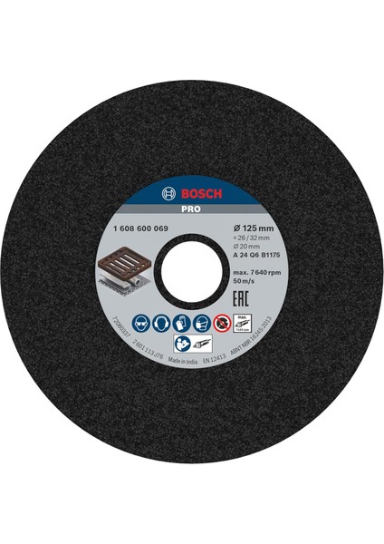 Aksesuar 1 608 600 059 Zımpara Diski, 1608600069