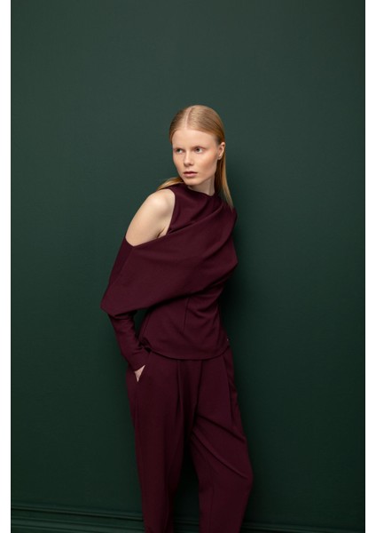 Omuz Detaylı Bluz 26W10810