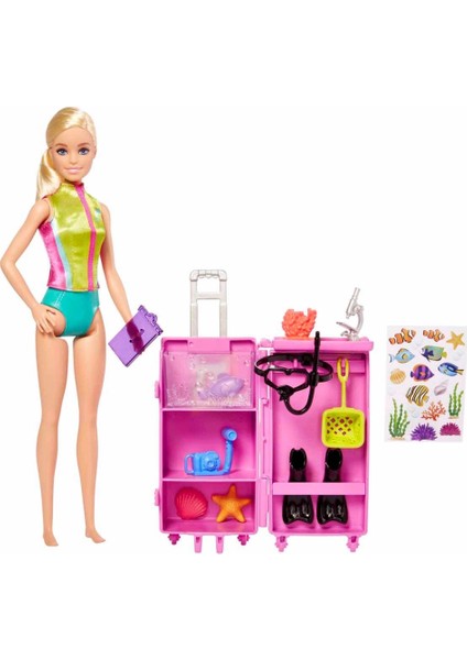 Barbie Deniz Biyoloğu Oyun Seti HMH26