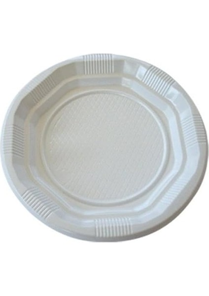 Tabak 100'LÜ 17 cm Beyaz Plastik Tabak modelleri