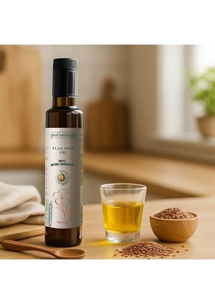 Prof Saracoglu Soğuk Pres Keten Tohumu Yağı 250ML fiyatları