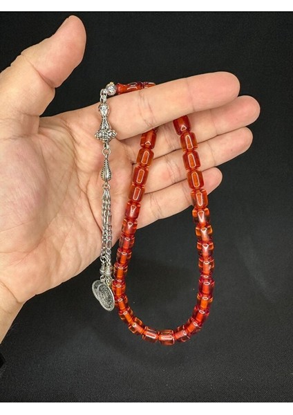 Toz Kehribar Tesbih Bal Renkli Kapsül Kesim 11MMX9MM T-578 indirimleri