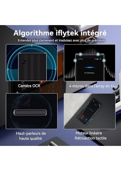 Dil Çevirmeni,%96, 18 Dilde Bağlantısız Iki Yönlü Çeviri, Yüz Yüze Çeviri, 50 Dilde Fotoğraf Çevirisi, Smart Translator 4.0, Siyah fiyatları