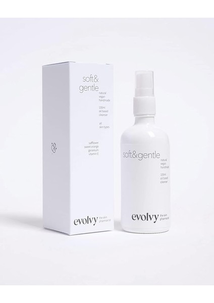 Soft & Gentle Doğal Yağ Bazlı Temizleyici (Portakal, Itır)