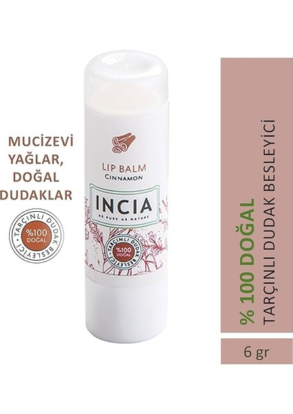 Incia Tarçınlı Dudak Besleyici 6 gr 1 Paket fiyatları