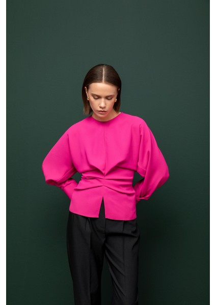 Düğüm Detaylı Bluz 26W10836 fırsatları