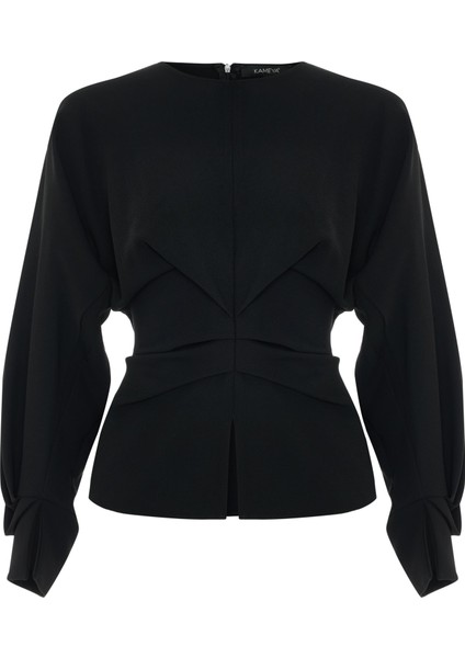 Düğüm Detaylı Bluz 26W10836