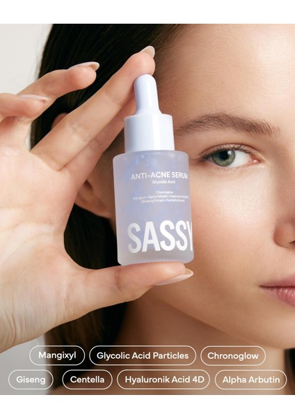 Anti-Acne Sebum Dengeleyici Gözenek Karşıtı Serum (Arbutin & Glycolic Acid) modelleri
