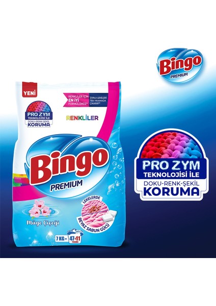 Premium Toz Çamaşır Deterjanı 7 kg Renkli