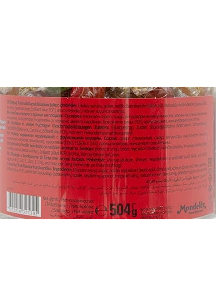 Kent Şeker Meybon Mini Meyveli 504 gr