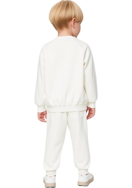 Erkek Çocuk Grafik Baskılı Ince Örme Mevsimlik Takım Kaliteli Şık Rahat Günlük