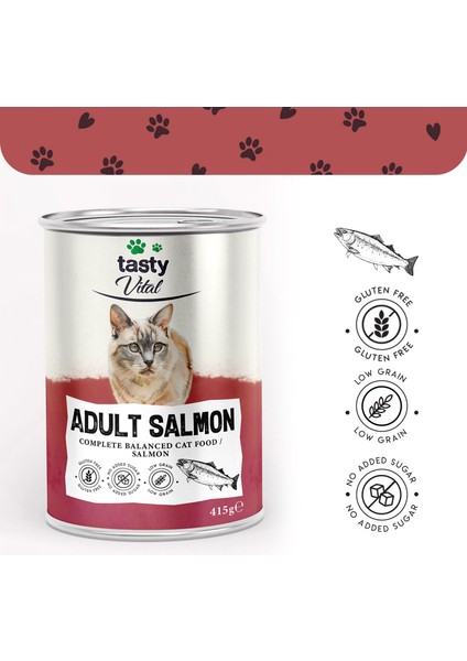 Somonlu Yetişkin Kedi Konserve 415 gr fiyatları