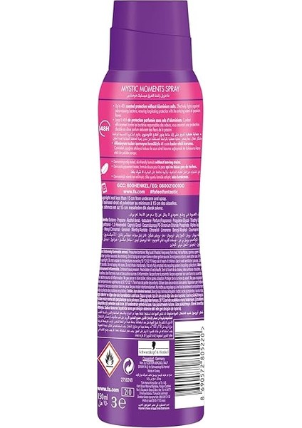 Mystic Moment Çiçek Kokulu Kadın 150 ml Deosprey modelleri