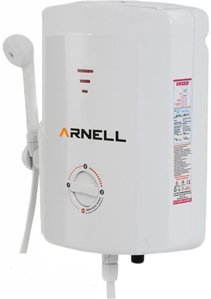 Şofben Elektirikli Ani Su Isıtıcısı Banyo ve Mutfak Şofbeni -7500 Watt