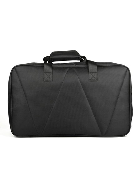 Büyük Boy Gitar Efekt Pedal Tahtası, Alüminyum Alaşımlı Pedalboard 19,7 x 11 Inç Taşıma Çantalı, Gitar Efekt Pedalları Için Uygun, Hafif Tasarım