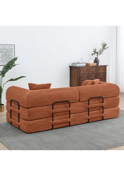 Yataklı Çekyat,katlanabilir Yataklı Kanepe,oturma Odası,l Şeklinde Kolçaklı Kanepe 90X200 cm modelleri