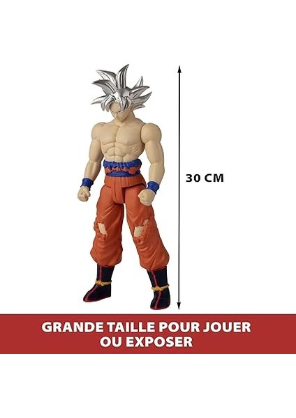 Ball Z Bandaı, Ultra Instinct Goku - 30 cm Dragon Ball Sınır Tanımaz Serisi Figürleri modelleri