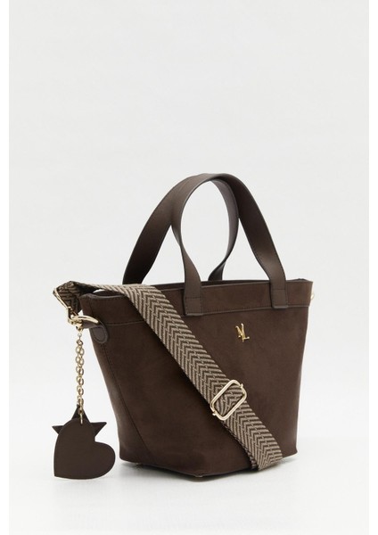 City Süet Çanta Kahverengi fiyatları