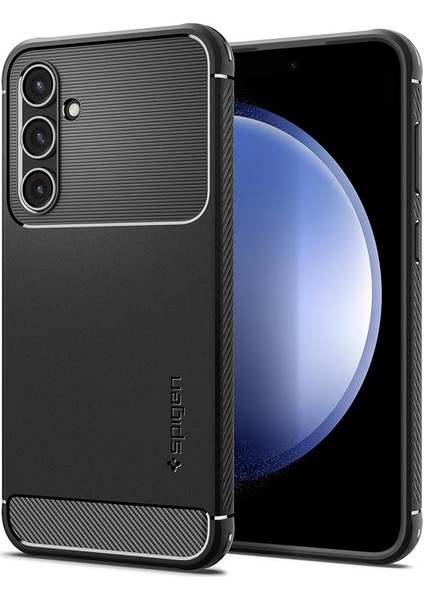 Galaxy S23 Fe ile Uyumlu Kılıf Rugged Armor Matte Black - ACS06376