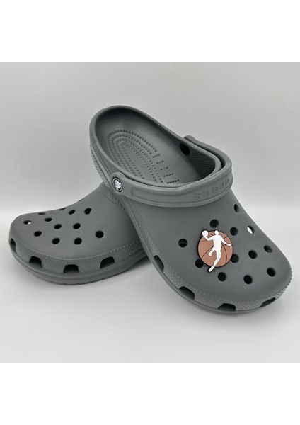 Terlik Süsü ve Aksesuarı , Çanta Süsü – Renkli Jibbitz Jordn Basket Görselli Figür Aksesuarı modelleri