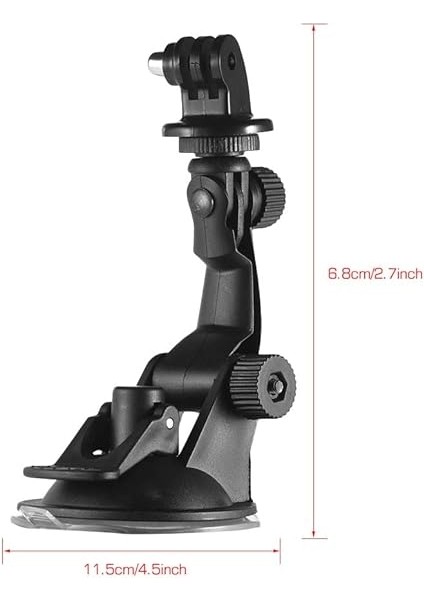 Eylem Kamera Aksesuarları Araba Vantuz Dağı + Gopro Hero 7/6/5/4 / Yı Için Tripod Adaptörü modelleri