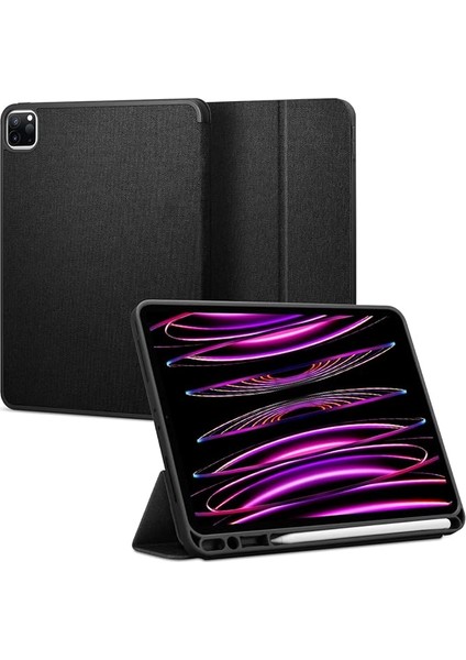 iPad Pro 12.9 Inç (2022 / 2021) ile Uyumlu Kılıf Urban Fit Black - ACS03434