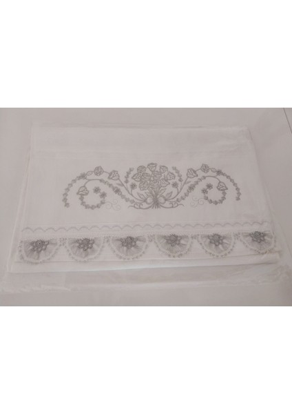 Çift Taraflı Iğne Oyalı Havlu