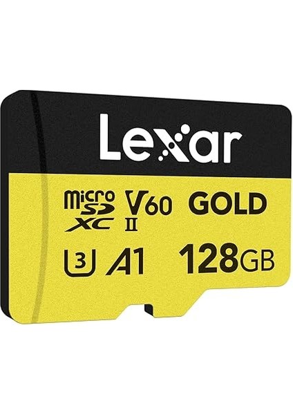 Professional 128GB 280 Mb/s Gold Micro Sd Hafıza Kartı fırsatları