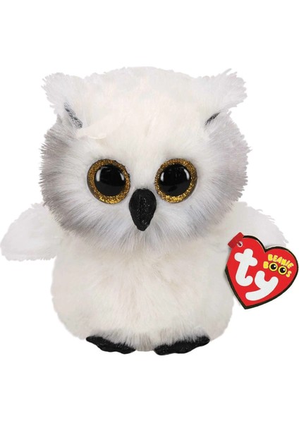 Beanie Boos Peluş Kar Baykuşu-Austin 15 cm