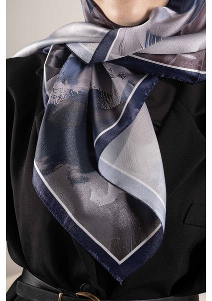 Dijital Kristal Desenli Eşarp 95x95 – Pastel Desen-2 fırsatları