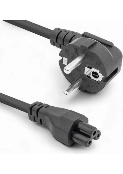 3x0.75 Mm² Yonca Power Kablo | 1.5m Notebook Güç Kablosu