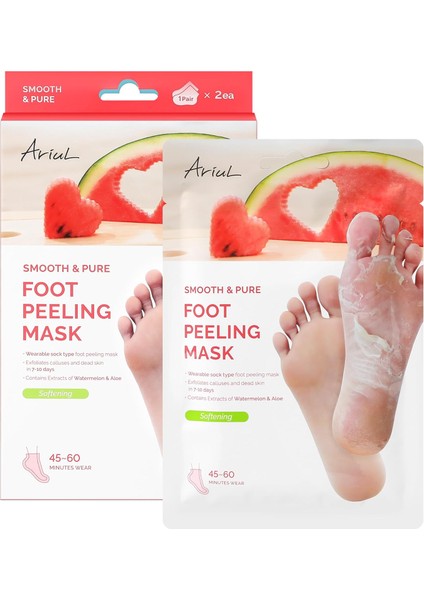 Ariul Smooth & Pure Softening Foot Peeling Mask Sheet - Çorap Tipi Deri Yumuşatan Ayak Peeling Maskesi