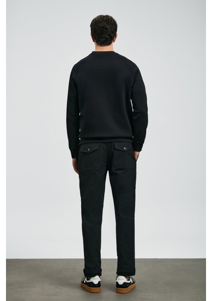 Pamuklu Regular Fit Bisiklet Yaka Sweat Erkek Sweat 112030177