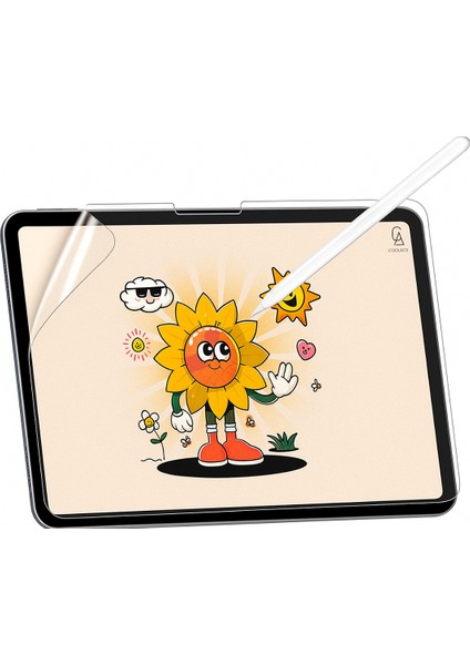Apple iPad Pro 13 Inç 2025 M5 (A3360-A3361) ile Uyumlu Paperlike Kağıt Hissi Yazım Çizim Ekran Koruyucu Film