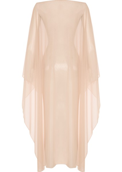Pudra Tül Kaftan