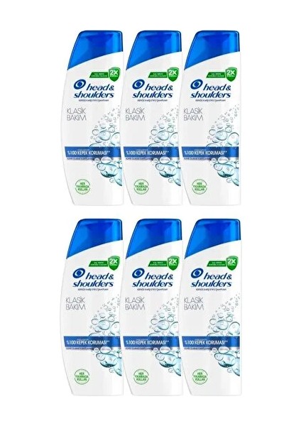 Head And Shoulders Klasik Bakım Şampuan 330 ml x 6 Adet