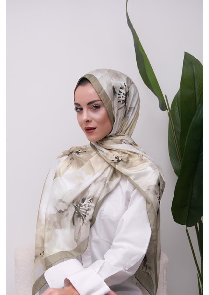 Art Bloom Suluboya Desenli Dijital Soft Şal modelleri