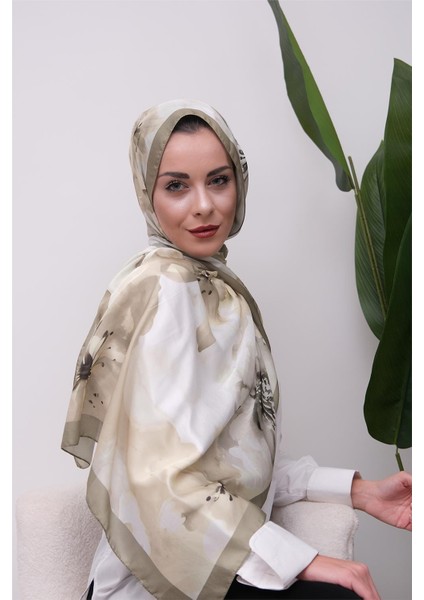 Art Bloom Suluboya Desenli Dijital Soft Şal indirimleri