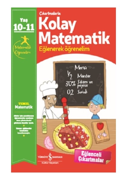 Çıkartmalarla Kolay Matematik 10-11 Yaş