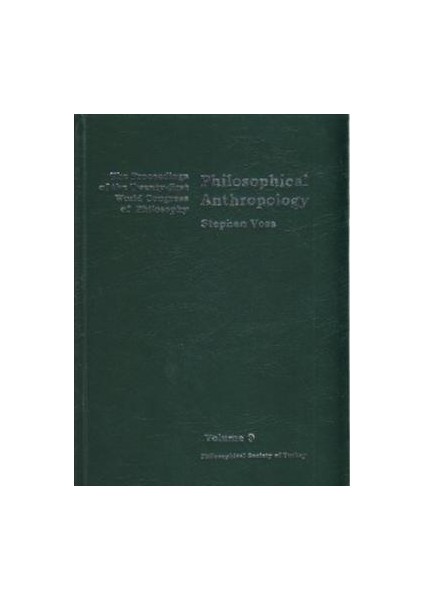 Philosophical Anthropology