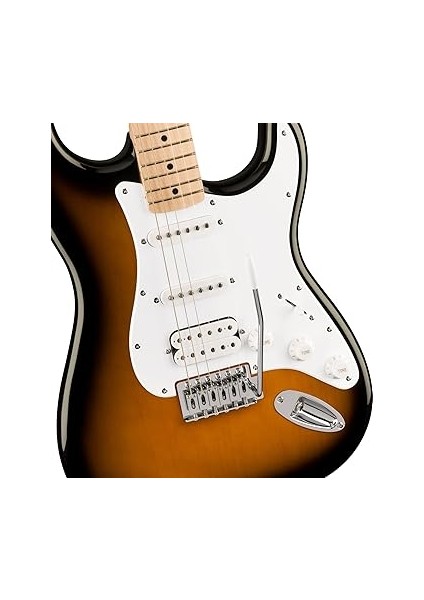 0373202503 (Sonic™ Stratocaster® Hss Fsr Akçaağaç Klavye Beyaz Pickguard 2 Ton Sunburst) fırsatları