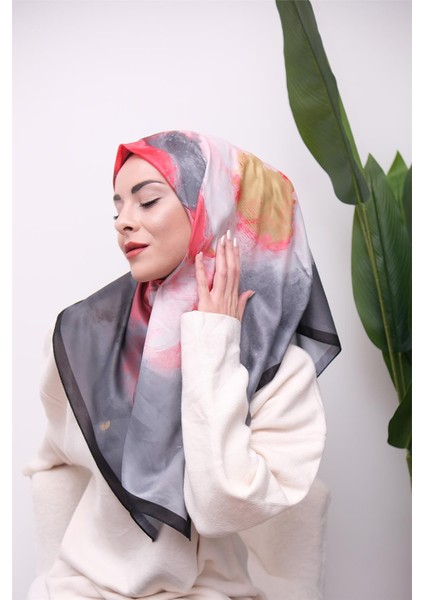 Renkli Karma Desen Dijital Soft Eşarp fiyatları