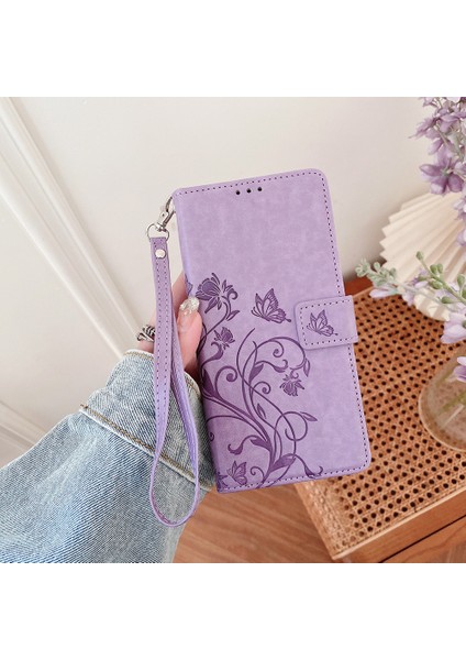 Oneplus 15 5g Çiçek Desenli Kelebek Cüzdan Telefon Kılıfı, Bilek Kayışı ve Manyetik Toka, 3 Kart Yuvası, Çiçek Desenli Telefon Kılıfı, Oneplus 15 5g Için (Yurt Dışından) fırsatları