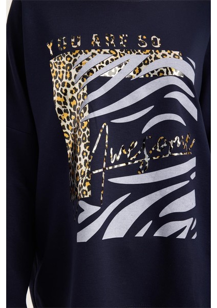 Yaldızlı Leoparlı Bluz fırsatları