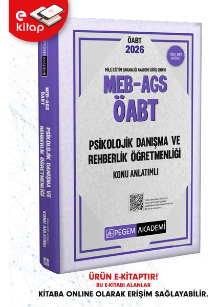 2026 Meb-Ags Öabt Psikolojik Danışma ve Rehberlik Öğretmenliği Ko